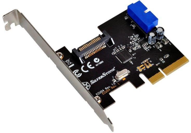 Карта расширения SilverStone ECU04 стоит $28
