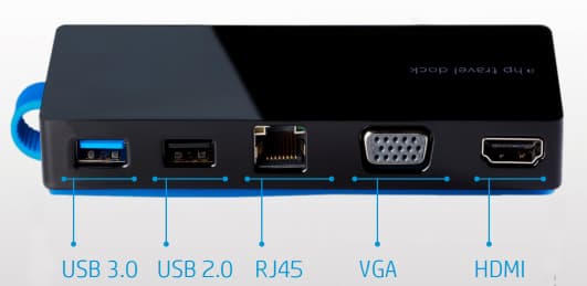 HP USB-C Travel Dock