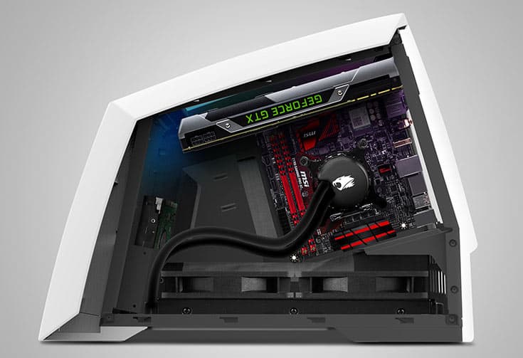 Компания iBuyPower показала на CES 2016 игровой мини-ПК Revolt 2