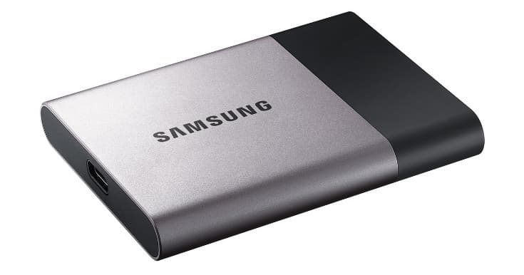 Накопитель Samsung Portable SSD T3 не боится падений