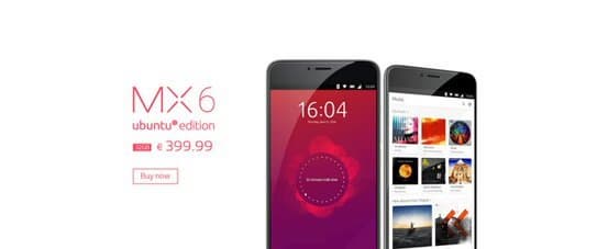 Смартфон Meizu MX6 Ubuntu Edition будет стоить ?399