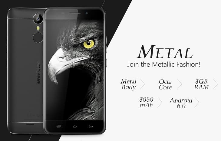 Cмартфон Ulefone Metal попадет в ценовой сегмент до $150