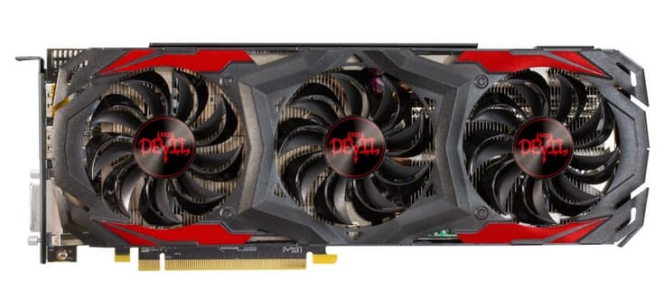 3D-карта PowerColor Red Devil RX 480 работает не на столь высоких частотах, как предполагалось