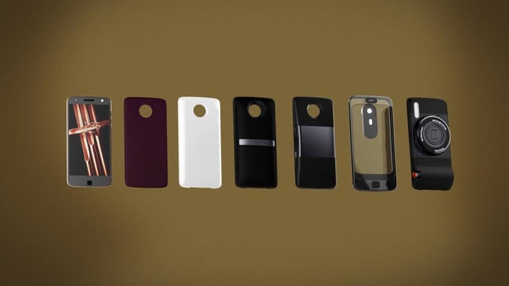 Смартфоны Moto Z получат модуль, защищающий от воды