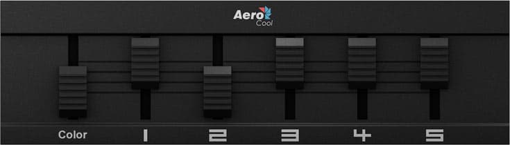 В подсветке Aerocool F5XT используются трехцветные светодиоды