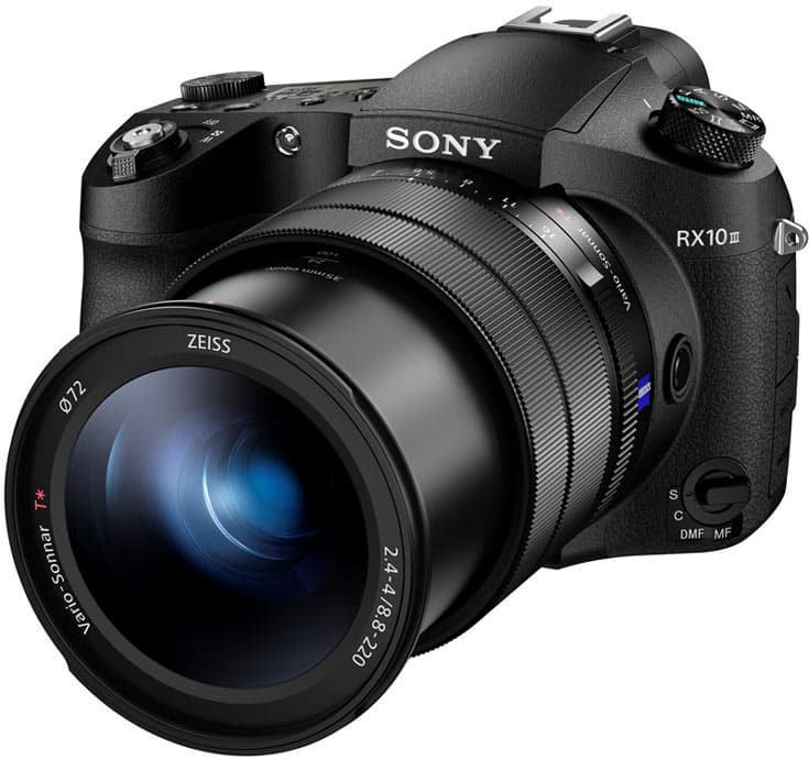 Камера Sony Cyber-shot RX10 III позволяет снимать видео 4К