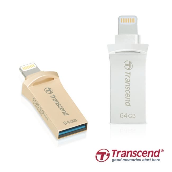Transcend выпустила накопитель JetDrive Go 500, оснащенный разъемами Lightning и USB-A