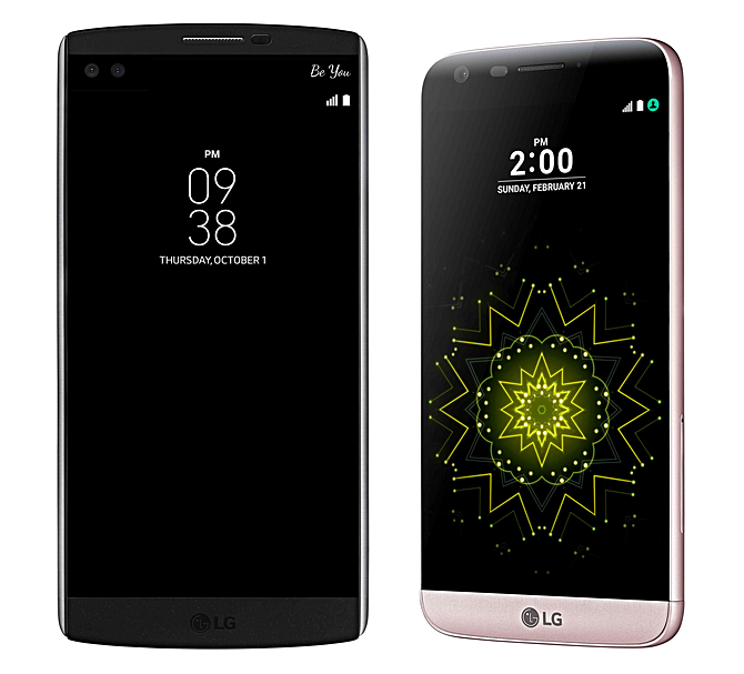 Смартфоны LG G5 и V10 одобрены для использования в правительственных структурах