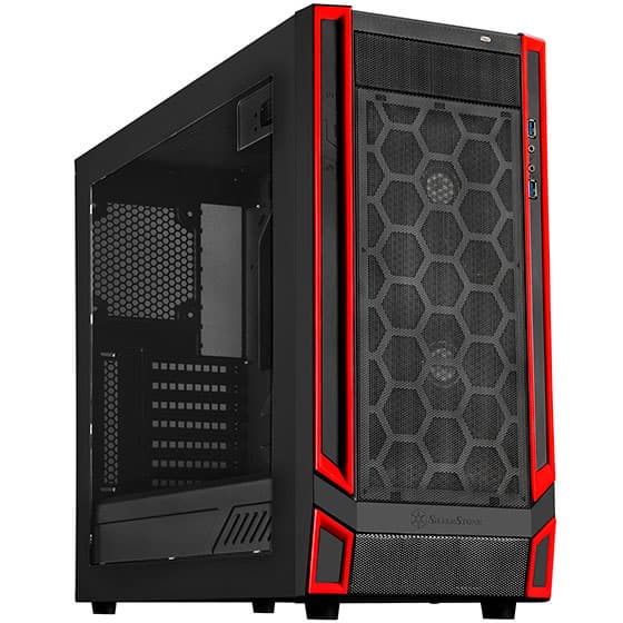 Корпус SilverStone Redline RL05 рассчитан на системные платы типоразмера microATX и ATX