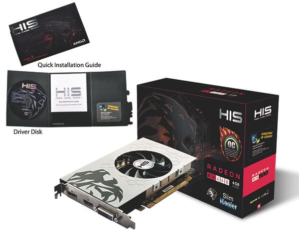 HIS Radeon RX 460 Slim-iCooler OC