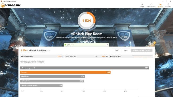 Тестовый пакет Futuremark VRMark состоит из двух тестов