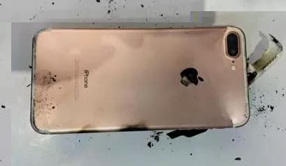 В Китае взорвался еще один смартфон iPhone 7 Plus 