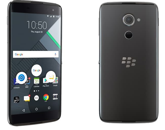 BlackBerry представила смартфон DTEK60