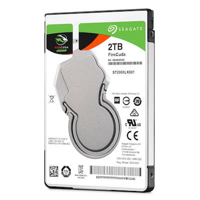 Seagate FireCuda объемом 2 ТБ