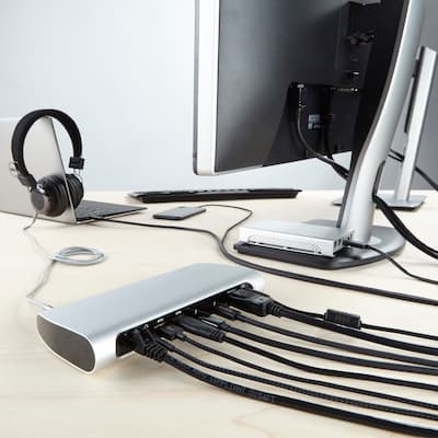 Док-станция Belkin Thunderbolt 3 Express Dock HD насчитывает множество портов