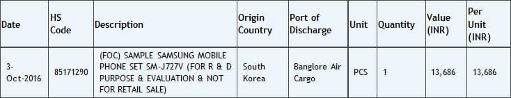 Смартфон Samsung Galaxy A7 (2017) на SoC Samsung Exynos будет иметь 3 ГБ оперативной памяти