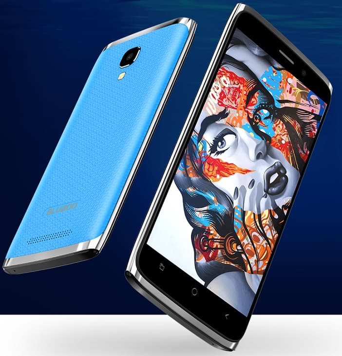 Смартфон Bluboo Mini работает с ОС Android 6.0