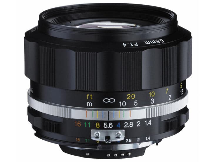 Цена Voigtlander Nokton 58mm f/1.4 SL II S в Японии примерно равна $630