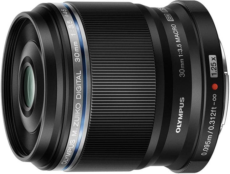 Объектив Olympus M.Zuiko Digital ED 30mm f3.5 Macro обеспечивает увеличение 1,25х