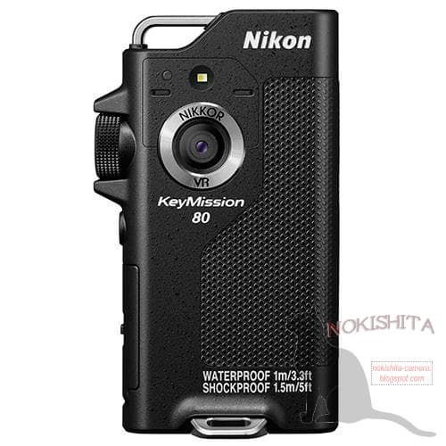 Камера Nikon KeyMission 80 оснащена сенсорным дисплеем размером 1,1 дюйма