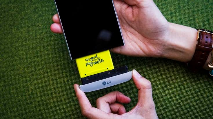 LG не хочет отказываться от модульной конструкции