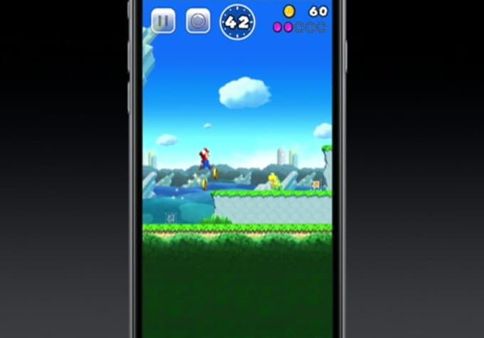Apple начала презентацию с игры SuperMario Run