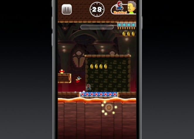 Apple начала презентацию с игры SuperMario Run