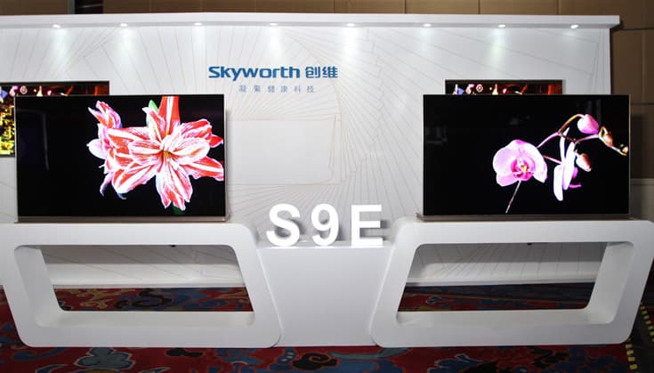 Телевизор Skyworth Wallpaper OLED TV стоит $14500