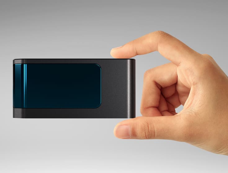 Размеры Velarray — 125 x 50 x 55 мм