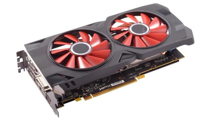 Карта XFX Radeon RX 570 RS 4GB XXX Edition получилась короче старших моделей
