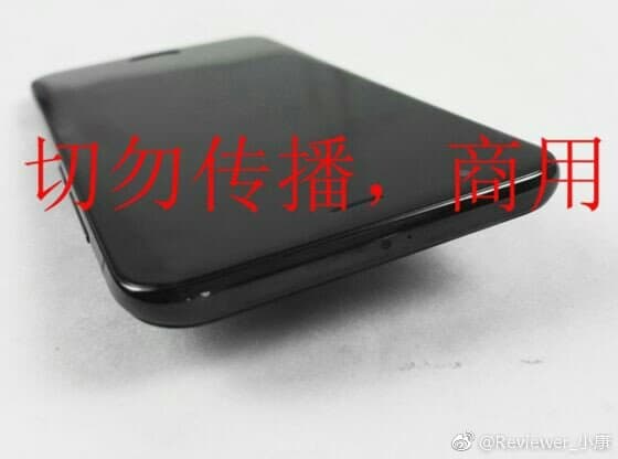 Новые фотографии смартфона Xiaomi Mi6 подтверждают отсутствие разъема 3,5 мм