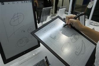 Sony и E Ink считают, что рынку недостаёт электронных блокнотов
