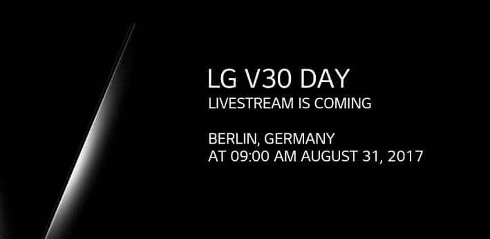 Смартфон LG V30 могут показать уже сегодня