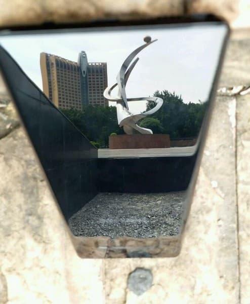 Samsung Galaxy Note8 позирует живьём