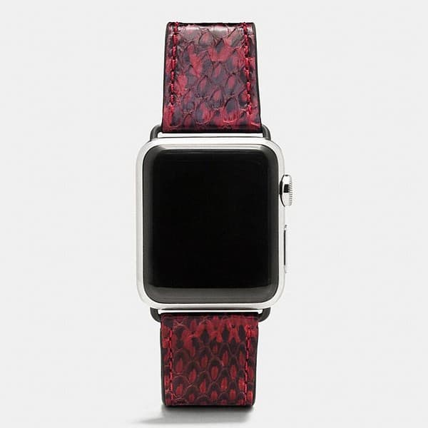 Coach выпустила новые ремешки для Apple Watch