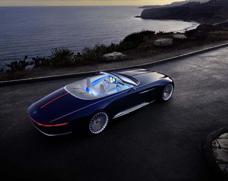 Запас хода Vision Mercedes-Maybach 6 Cabriolet — 500 км
