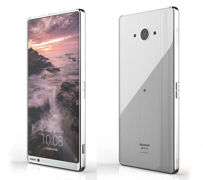 Новый безрамочный смартфон Sharp не получит экран Free Form Display