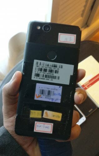 Опубликованы первые фотографии смартфона Google Pixel 2 