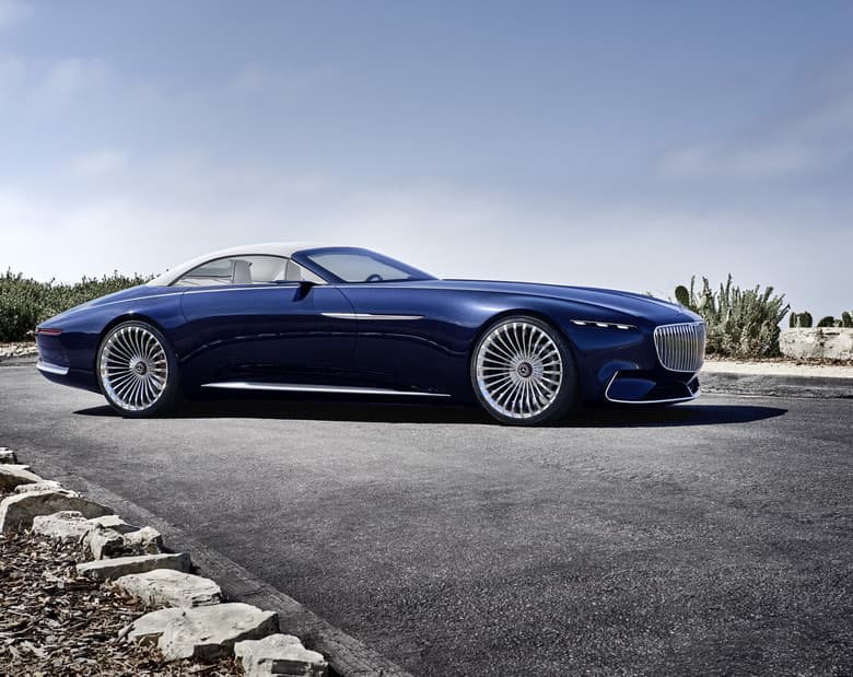 Запас хода Vision Mercedes-Maybach 6 Cabriolet — 500 км