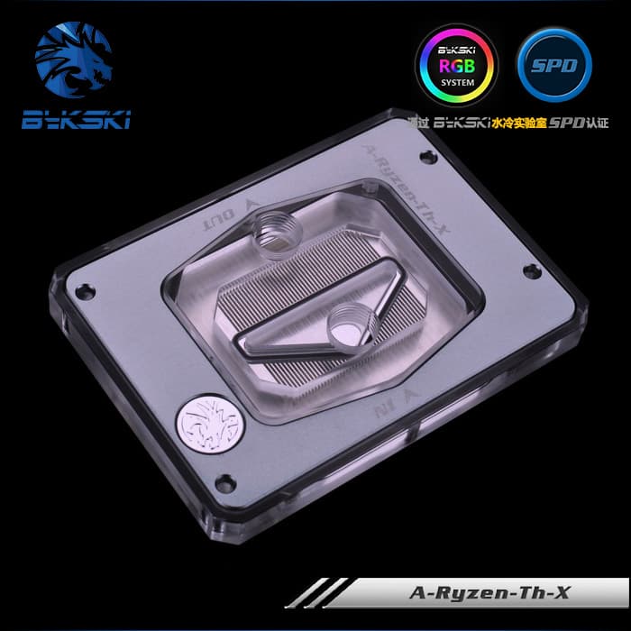 Цена водоблока A-Ryzen-Th-X зависит от наличия подсветки