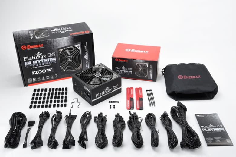 Вентиляторы в блоках питания Enermax Platimax D.F. включаются только при превышении определенного порога температуры