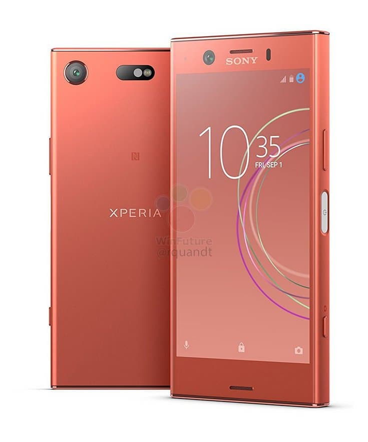Опубликованы официальные изображения смартфона Sony Xperia XZ1 Compact