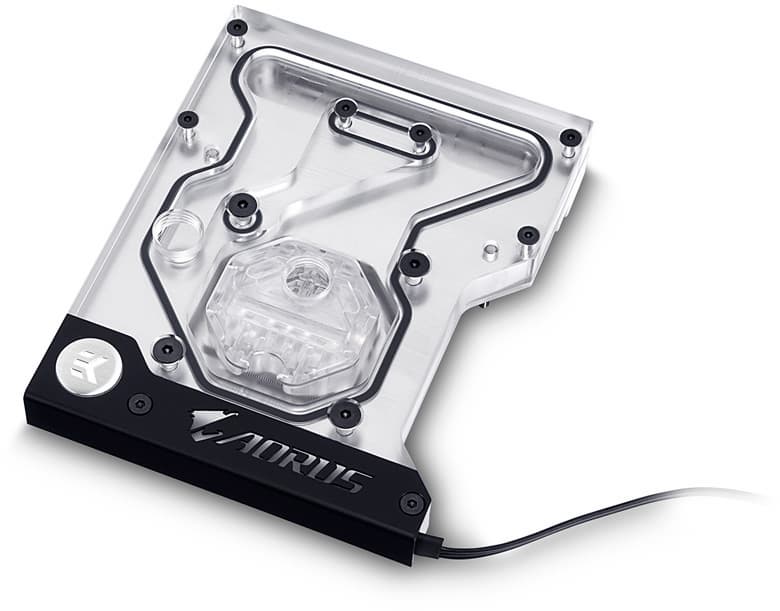 Водоблок EK-FB GA X299 Gaming RGB Monoblock стоит 120 евро