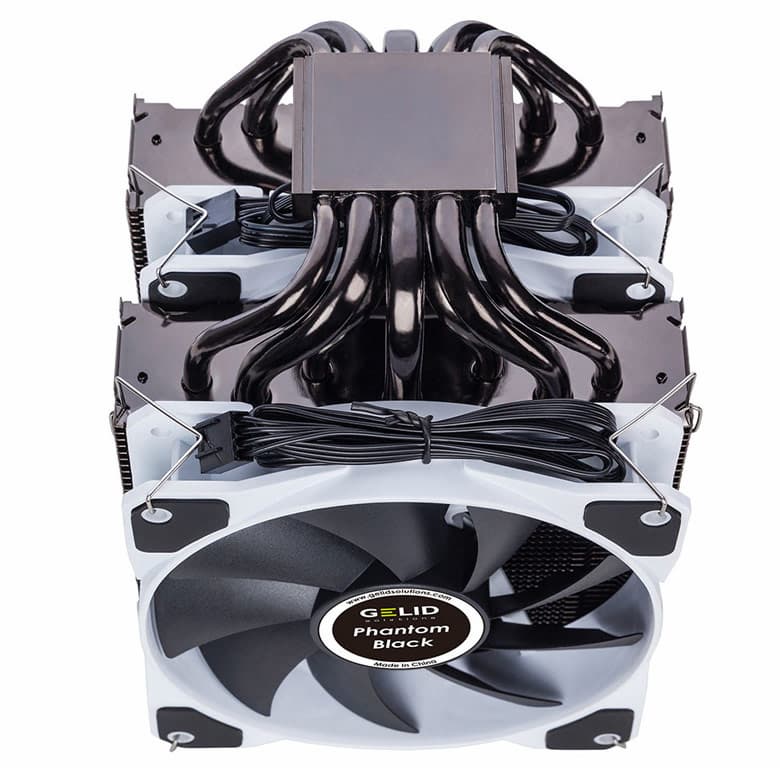 Системы охлаждения Gelid Phantom и Phantom Black рассчитаны на процессоры с TDP 200 Вт