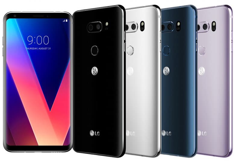 Смартфон LG V30 оснащен шестидюймовым экраном и сдвоенной камерой