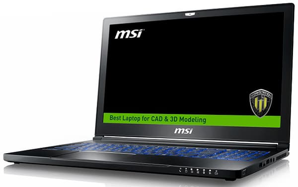 MSI обновила мобильную рабочую станцию WS63