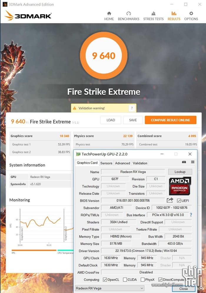 Замена BIOS повышает частоты RX Vega 56 до частот RX Vega 64