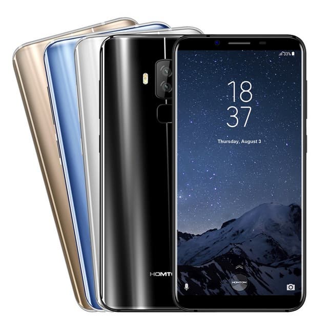 Смартфон HomTom S8 также копирует дизайн Samsung Galaxy S8
