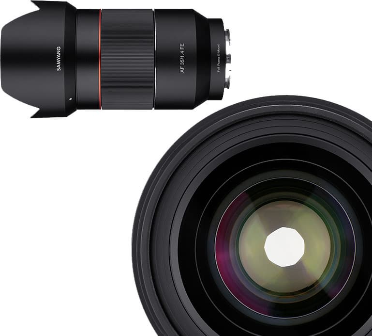 Полнокадровый объектив Samyang AF 35mm f/1.4 FE предназначен для камер с креплением Sony E