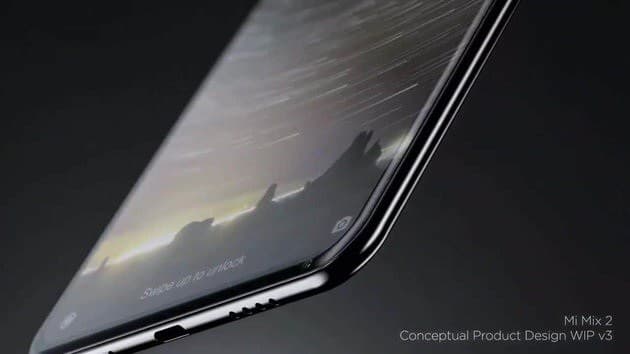 Дизайнер Xiaomi Mi Mix 2 показал, как будет выглядеть новый безрамочный смартфон